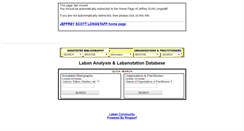 Desktop Screenshot of laban-analyses.org